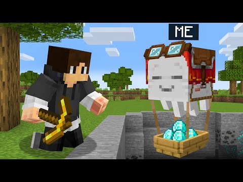 Playing as a HELPFUL Happy Ghast in Minecraft