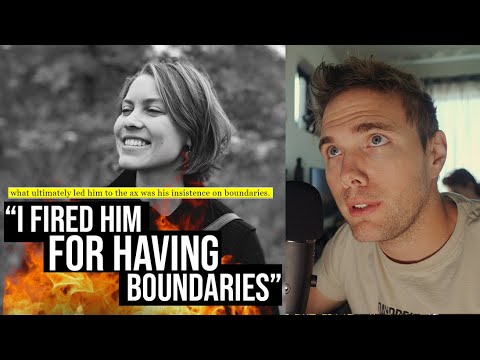 "I FIRED HIM because he has WORK/LIFE BOUNDARIES!!" -#GabriellePeterson