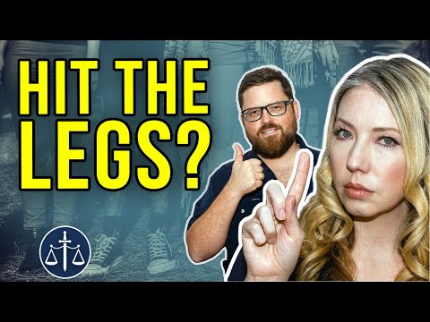 Shoot the Legs... Self-Defense Gun Law