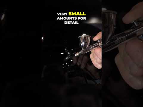 Airbrush Mastery: Witness Precision and Constant Flow in Action! #shorts