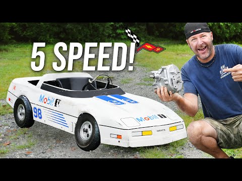 We Built a 5 Speed Corvette Go Kart!