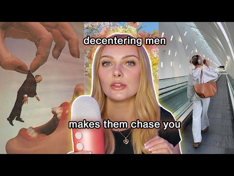 Once you stop caring, they will chase you.