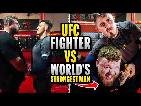 Fighting The World's Strongest Man 👊 | Tom Aspinall UFC