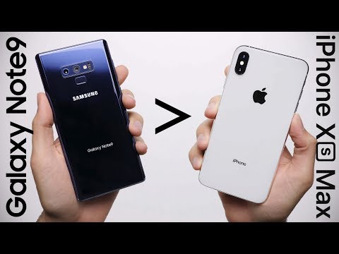 25 Reasons Galaxy Note 9 Is Better Than iPhone XS Max
