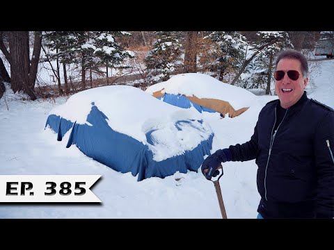 Rare Porsche's Buried in 15 Inches of Snow!!