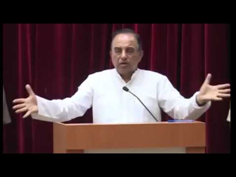 Dr  Subramanian Swamy Great Motivational Lecture