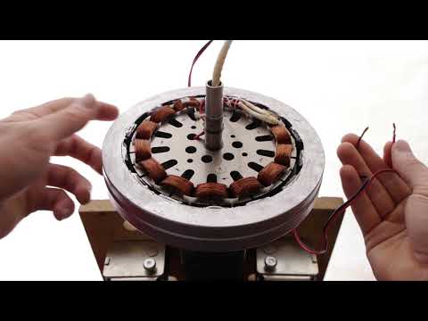 Turn a ceiling fan into a wind turbine generator?!
