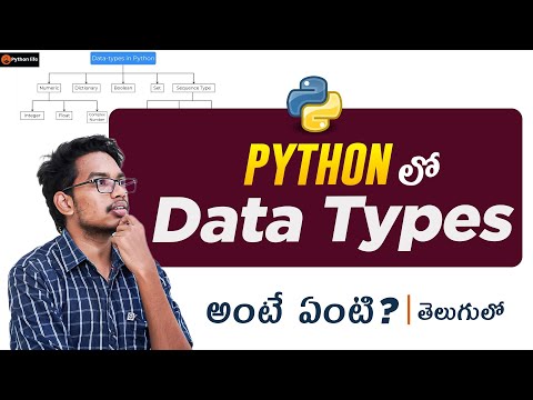 Data Types in Python | Python Tutorials in Telugu | Python Data Types | Type Conversions in Python