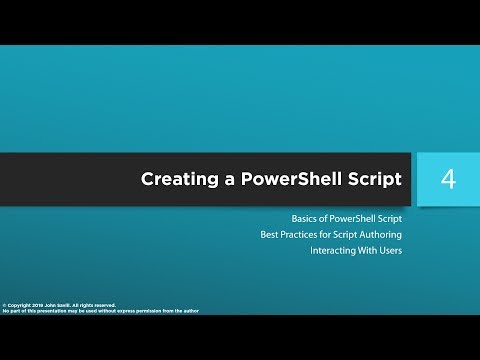 PowerShell Master Class - PowerShell Scripting