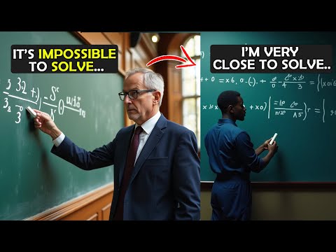Harvard Professor Gave Up on the IMPOSSIBLE Equation—Then a Janitor Boy Came and SOLVED it!