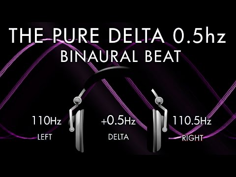 The Pure Delta 0.5hz - 1 hr Pure Binaural Beat Session at ~(0.5Hz)~ Intervals