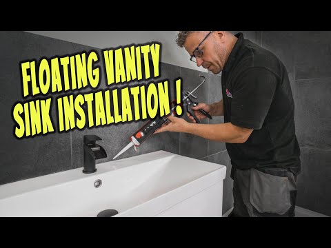 How to Install a Floating Vanity Sink | Top Trade Tips