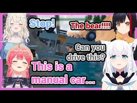 Miko Became The Guardian But Don't Let Her Drive The RV! With Fubuki Mio Fuwamoco!!!!