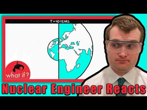 What if Earth Grew 1cm Every Second? - Nuclear Engineer Reacts to XKCD