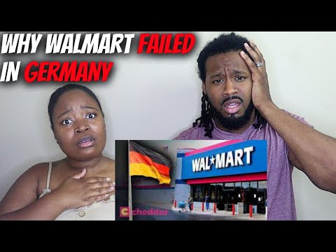AMERICAN COUPLE React “Why Walmart Failed In Germany - Cheddar Examines”