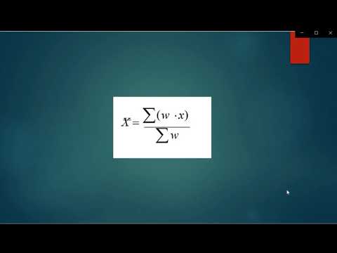 How to compute survey result using WEIGHTED AVERAGE manually (RESEARCH)