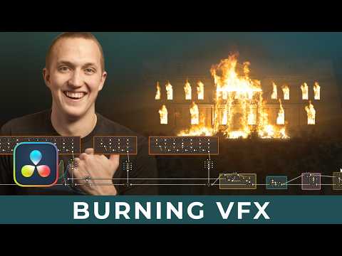 Building Fire VFX in DaVinci Resolve