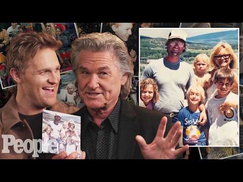 Kurt Russell & His Son Wyatt React to Family Photos with Goldie Hawn & Kate Hudson | PEOPLE