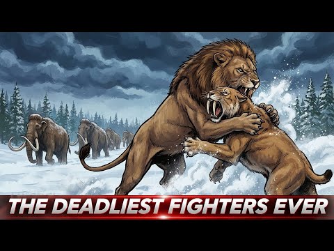 Giant Lions That Dominated North America