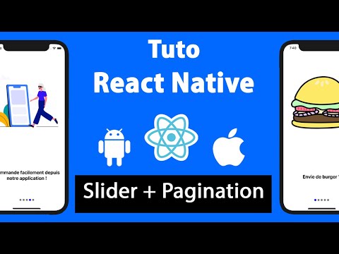 Tuto React Native : Slider de présentation avec pagination