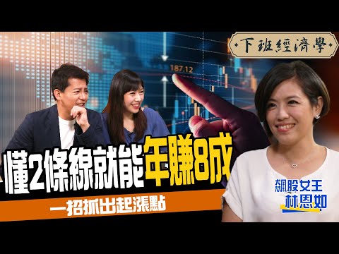 【股票】美股重挫！懂2條線就能年賺8成！投資人必學均線大解密！ ft.林恩如、蔡尚樺｜下班經濟學 #103