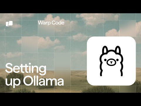 How to setup Ollama using Warp