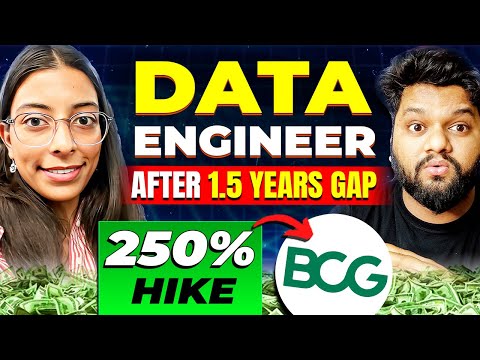 CAREER GAP to 250% SALARY Hike as Data Engineer 💸 Harsh Reality | Motivation