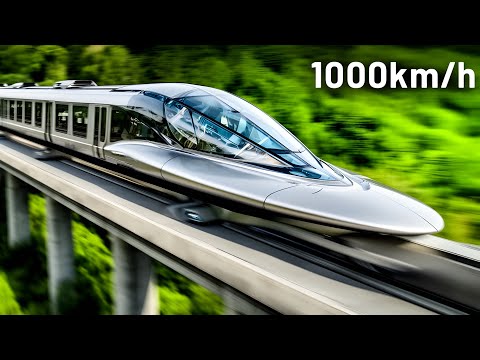 China’s 1000 km/h Maglev Breakthrough: The Ground Train That Beats Airplanes