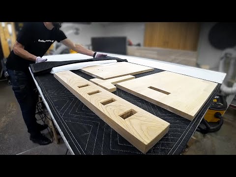 A transformable table for a small space! A DIY tutorial with voiceover.