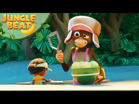 Munki pretends to be human | Jungle Beat: Munki & Trunk | Kids Cartoon 2025