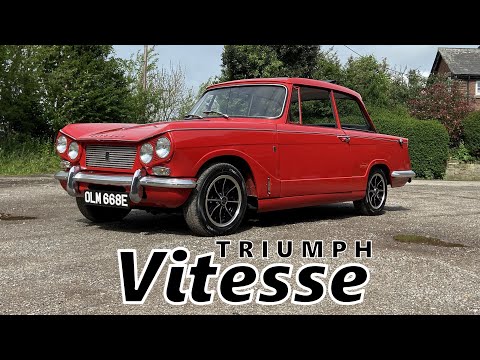 The Triumph Vitesse is a Beautiful, Sonorous, '60s Super Saloon
