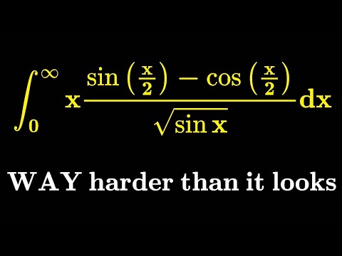 A surprisingly difficult integral!