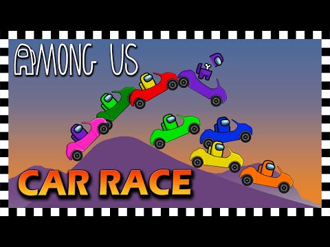 Among Us Inspired Car Race