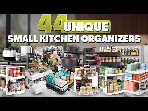44 Unique Amazon Organizer for Small Kitchens That Help Maximize Space!