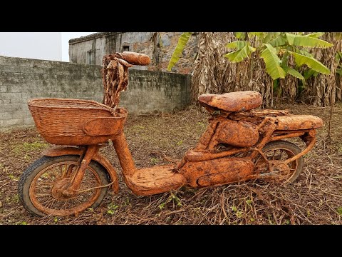 Abandoned Old Electric Bicycles Full Build & Restoration from Scrapyards | ASMR Restoration