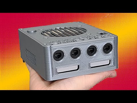 I made my own GameCube Mini because Nintendo wont