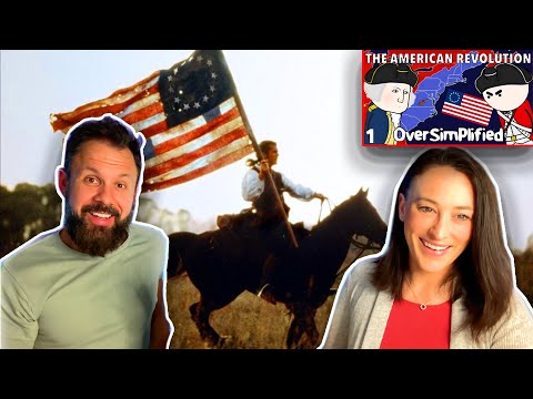 AUSTRALIAN HUSBAND AND WIFE watch The American Revolution Part 1 (oversimplified)