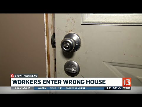 Real estate cleanup crew went to wrong house
