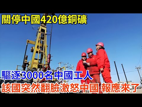 關停中國420億銅礦，驅逐3000名中國工人，該國突然翻臉激怒中國，報應來了#科普 #熱門 #中國高鐵 #國際觀點 #大國工程