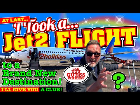I took a Jet2 FLIGHT to a BRAND NEW DESTINATION! Can you GUESS WHERE? I'll GIVE YOU a CLUE...