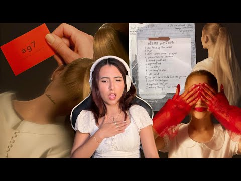 ARIANA GRANDE ETERNAL SUNSHINE REACTION