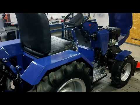 Самодельный мини трактор (классика) ЗАВЕРШЁН. Обзор, выводы.