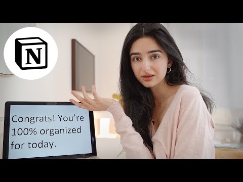 How I Organize My ENTIRE Life (With Notion)