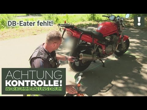 Verdächtig laut! 😨 "Ich wollte einmal ohne DB-Eater fahren!" | Achtung Kontrolle