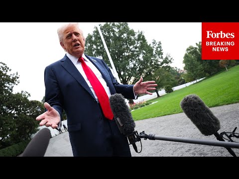 BREAKING NEWS: President Trump Takes Questions From Reporters With Government Shutdown Hours Away