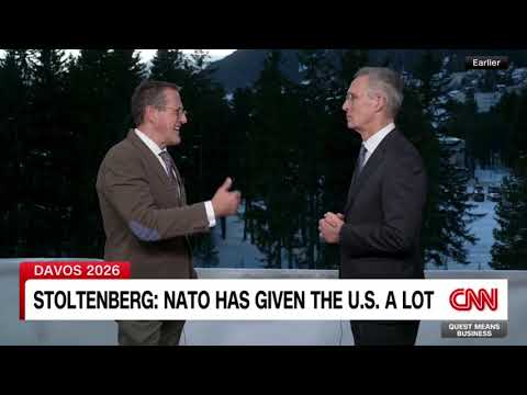 Former NATO Secretary General Jens Stoltenberg on the alliance's history with the U.S.
