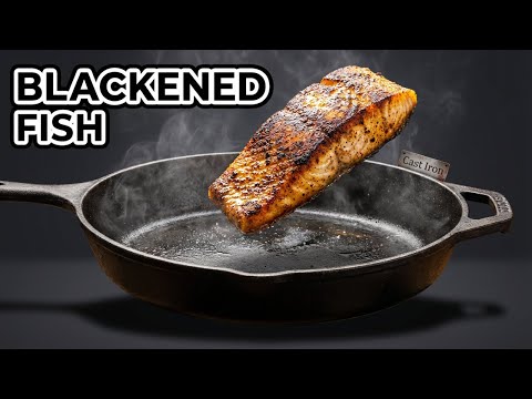 Mastering Blackened Fish: Easy Cast Iron Recipe the Right Way🍴