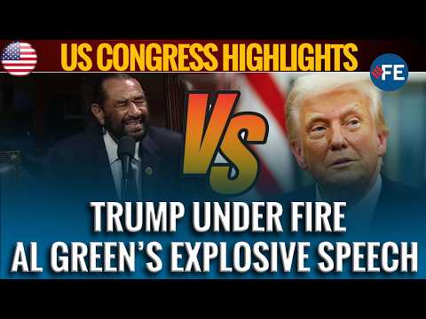 Al Green Explodes: Trump Declared Threat to Democracy | Trump Impeachment | US Congress Highlights