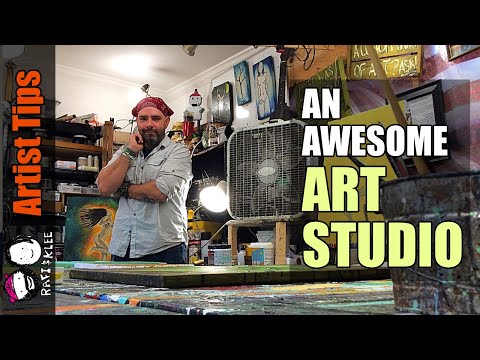 Make Your Art Studio Feel Awesome