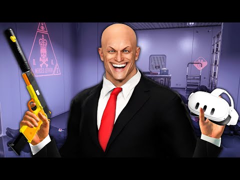 I Played Hitman 3 in MIXED REALITY Like a PROFESSIONAL ASSASSIN and This Is What Happened